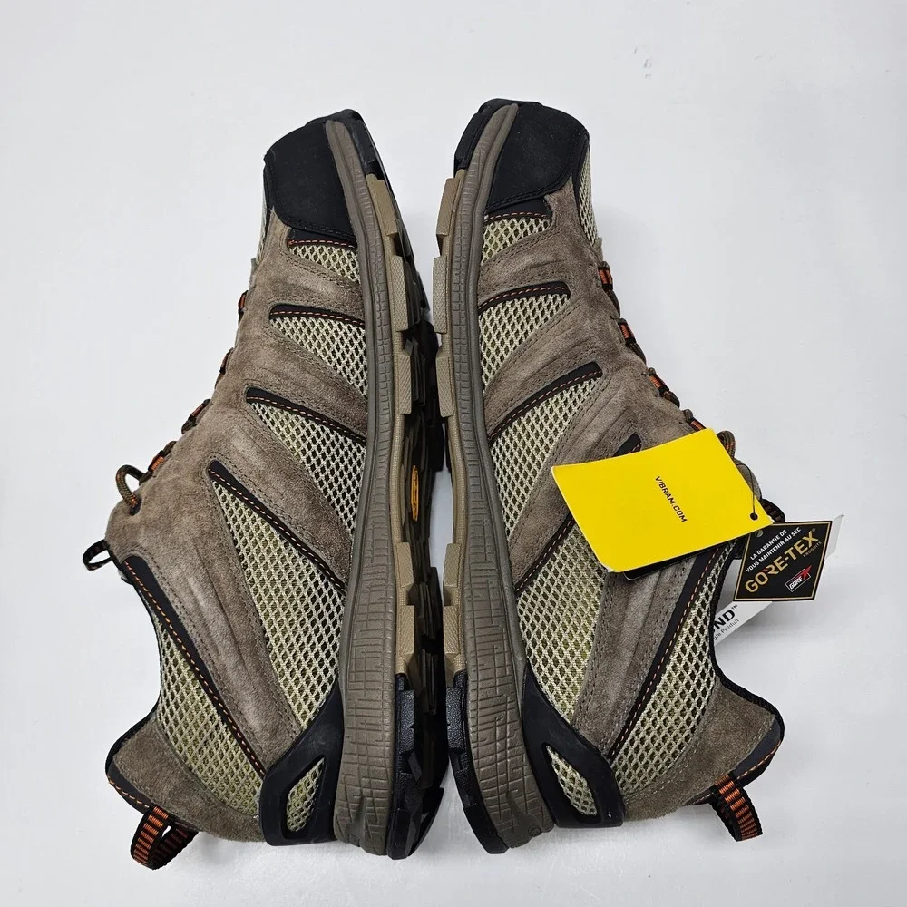 Cabela's 360 Low GORE-TEX Outdoor Waterproof Hiking Shoes Brown Men's 14D